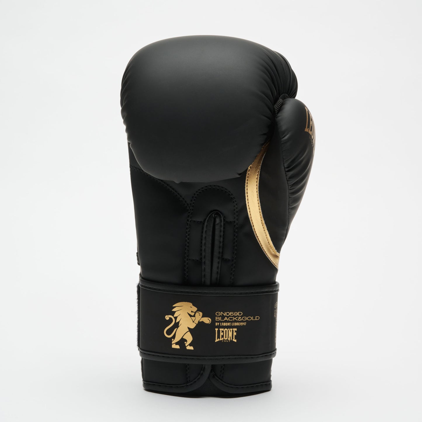 LEONE Boxhandschuhe Schwarz & Gold