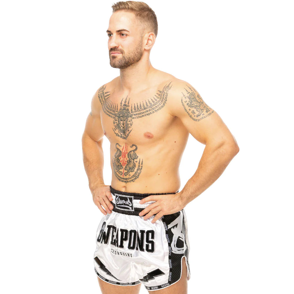 8 WEAPONS Shorts, Carbon, Snow Night - FIGHTWEAR