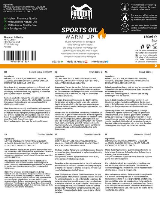 Phantom Sport Öl - FIGHTWEAR