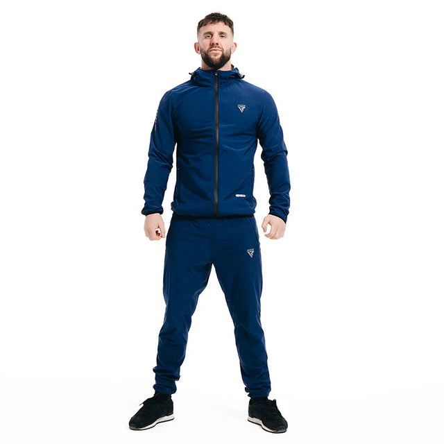 Tuta da sauna per la perdita di peso RDX H2 - Blu