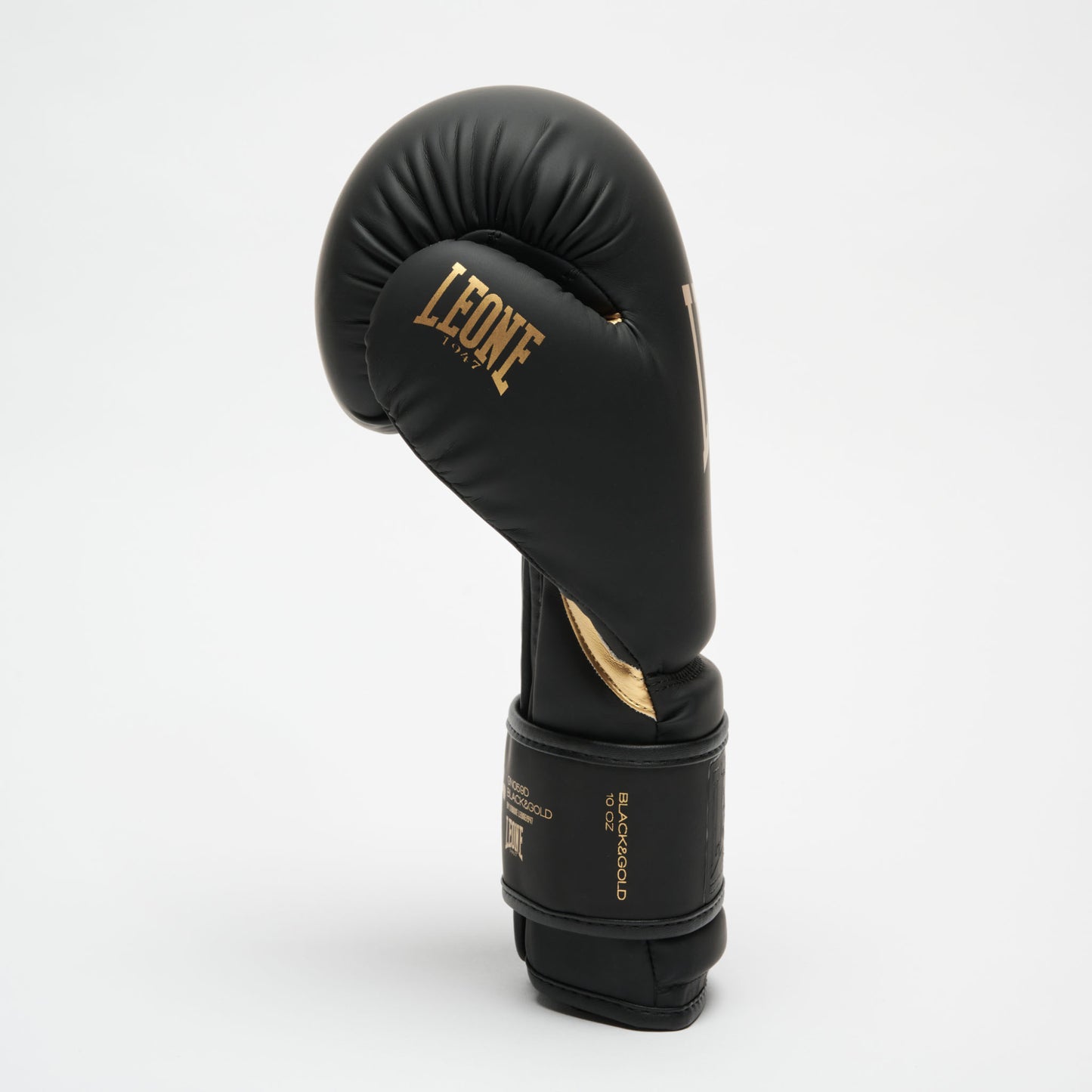 LEONE Boxhandschuhe Schwarz & Gold