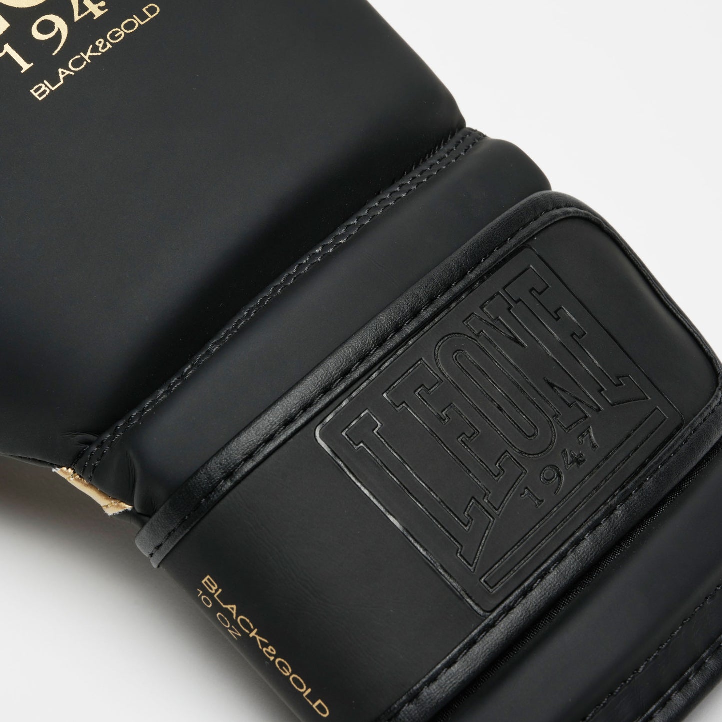 LEONE Boxhandschuhe Schwarz & Gold