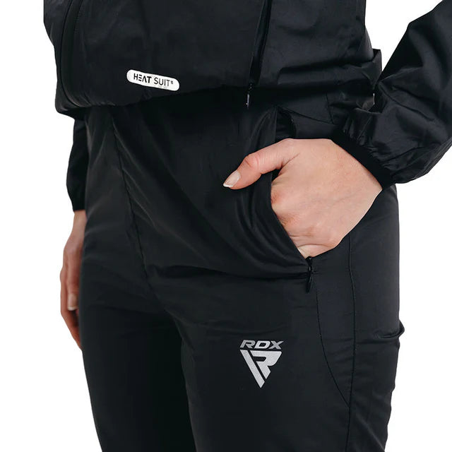 Tuta da sauna per la perdita di peso RDX H1 per donna - Rosa