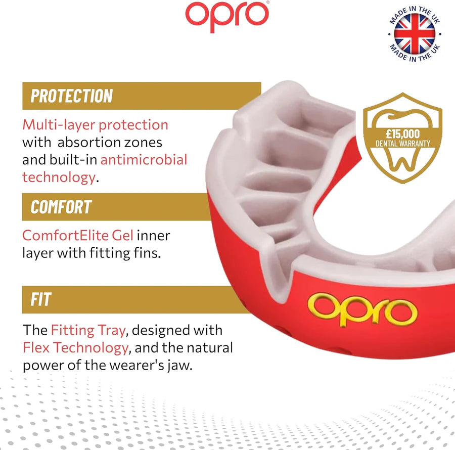 OPRO Zahnschutz Gold Level GEN5 - Rot