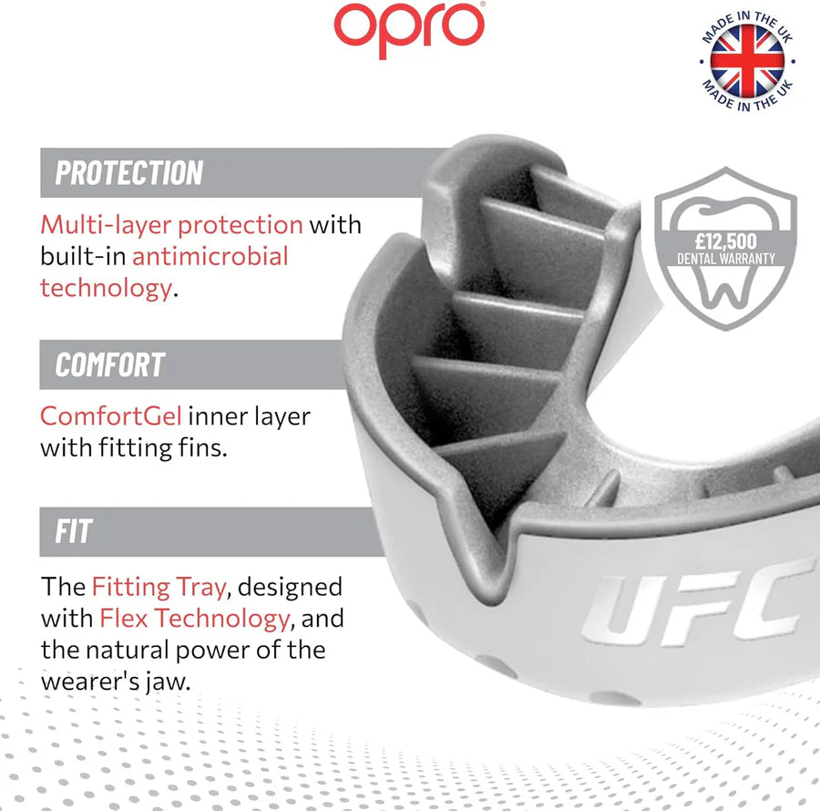 OPRO "UFC" Zahnschutz GEN5 - Silber