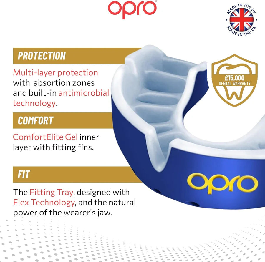 OPRO Zahnschutz Gold Level GEN5 - Blau