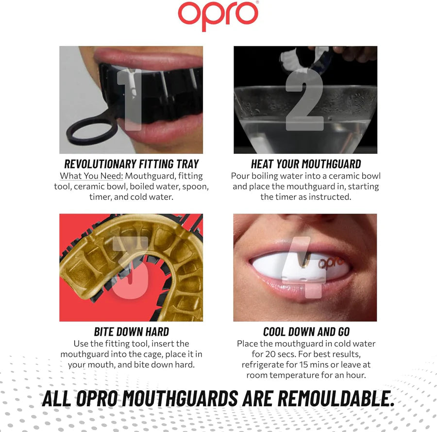 OPRO Zahnschutz Gold Level GEN5 - Weiss