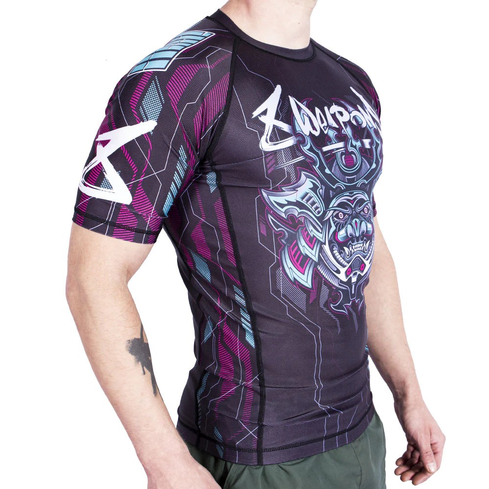 8 WEAPONS Rashguard, S/S, Samurai 2.0 - FIGHTWEAR