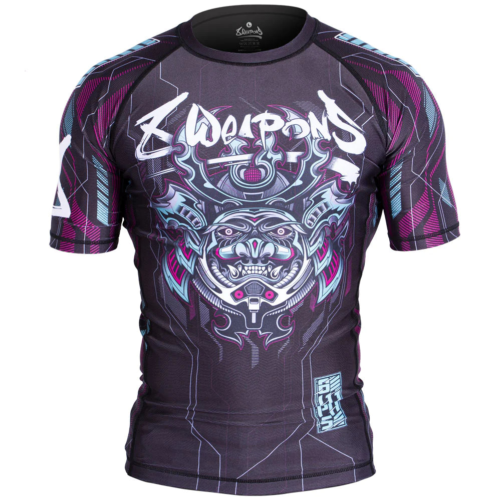 8 WEAPONS Rashguard, S/S, Samurai 2.0 - FIGHTWEAR