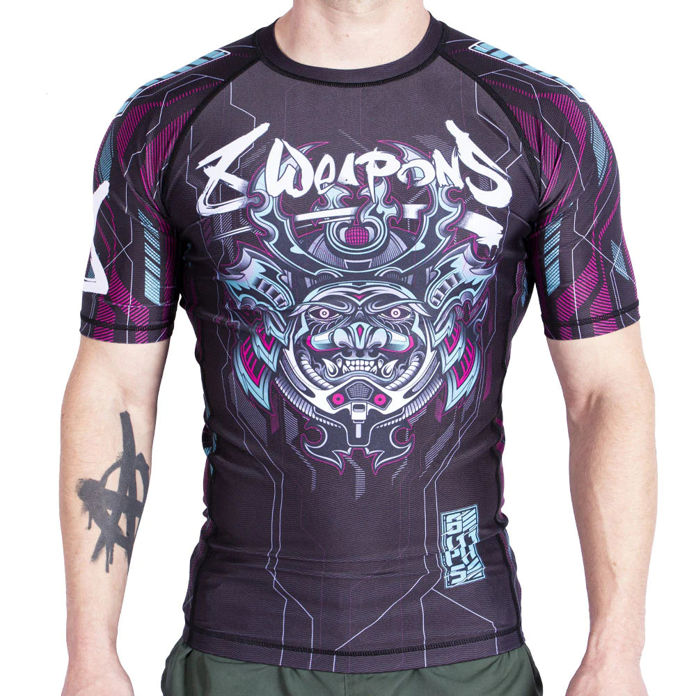 8 WEAPONS Rashguard, S/S, Samurai 2.0 - FIGHTWEAR