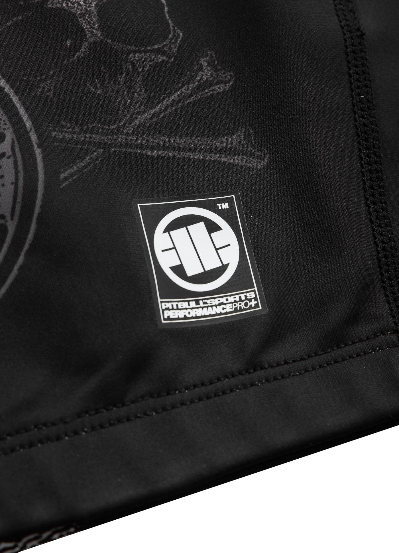 PITBULL BORN 1989 : Rashguard noir