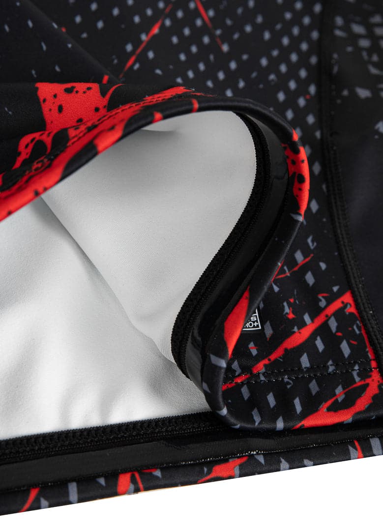 PITBULL BLOOD DOG 2 Rashguard noir à manches longues