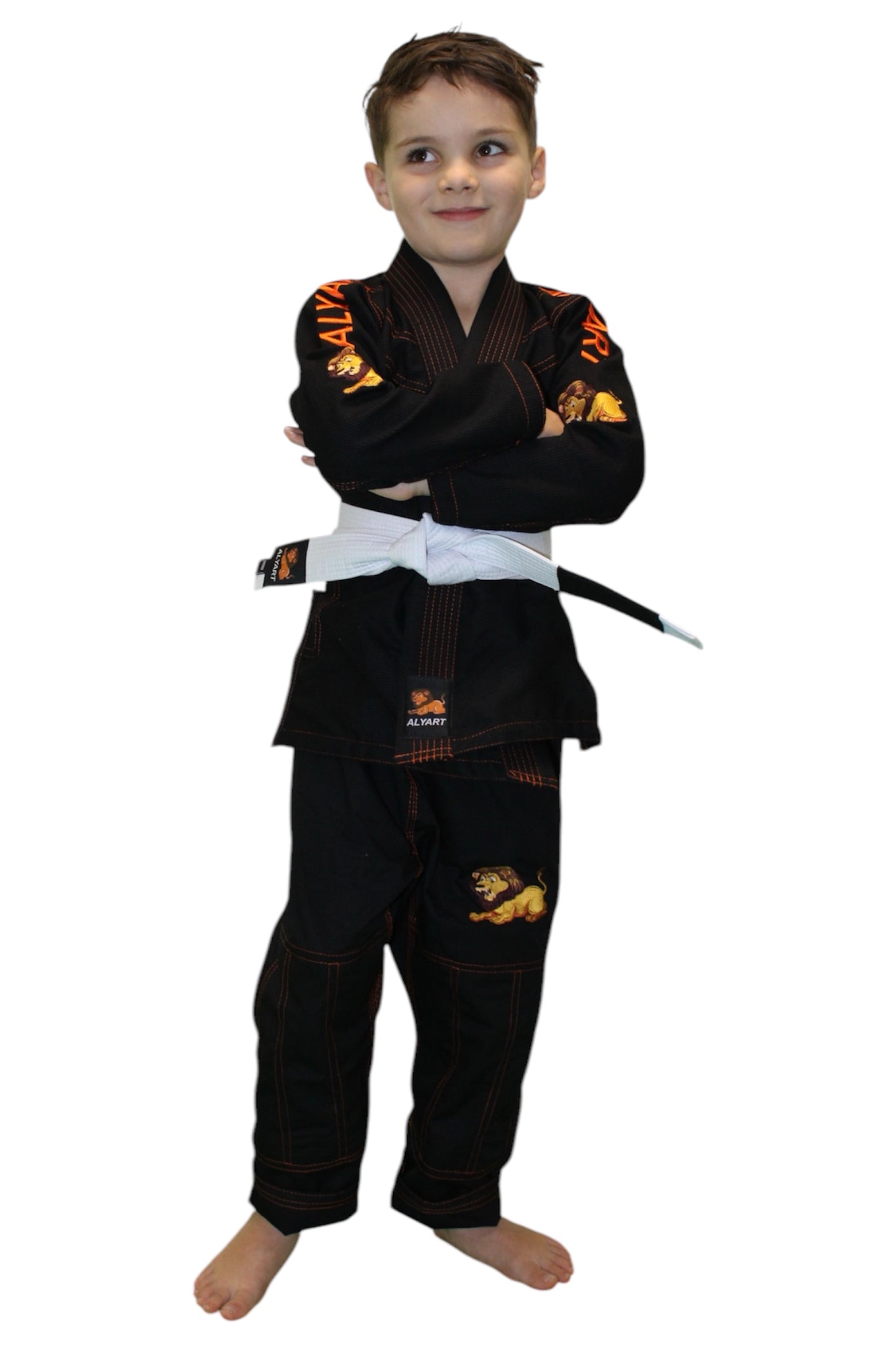 ALYART Kids Lion Jiu Jitsu Gi