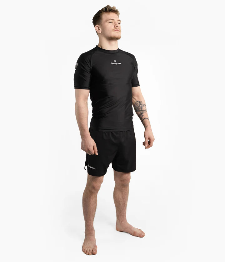 Rashguard Progress Academy - Noir