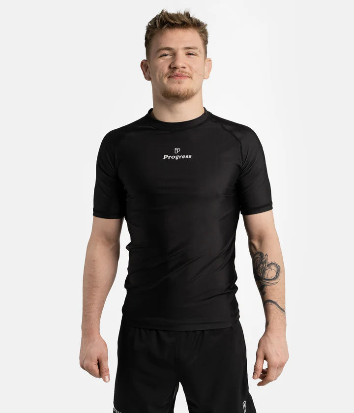 Rashguard Progress Academy - Noir
