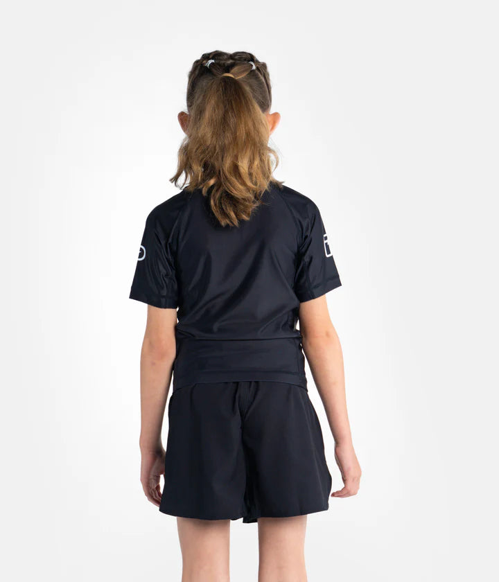 Progress Kids Academy Rashguard - Schwarz