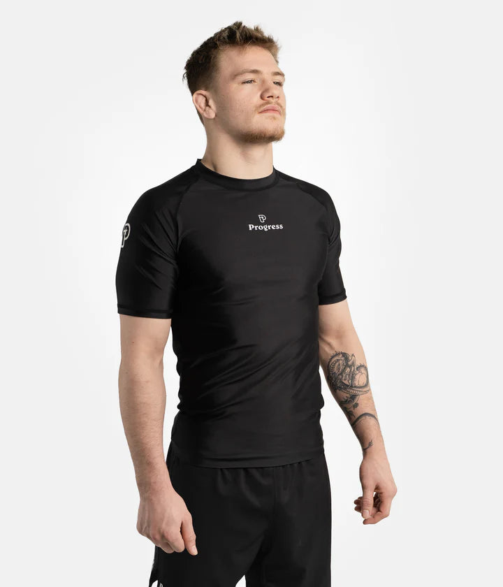 Rashguard Progress Academy - Noir