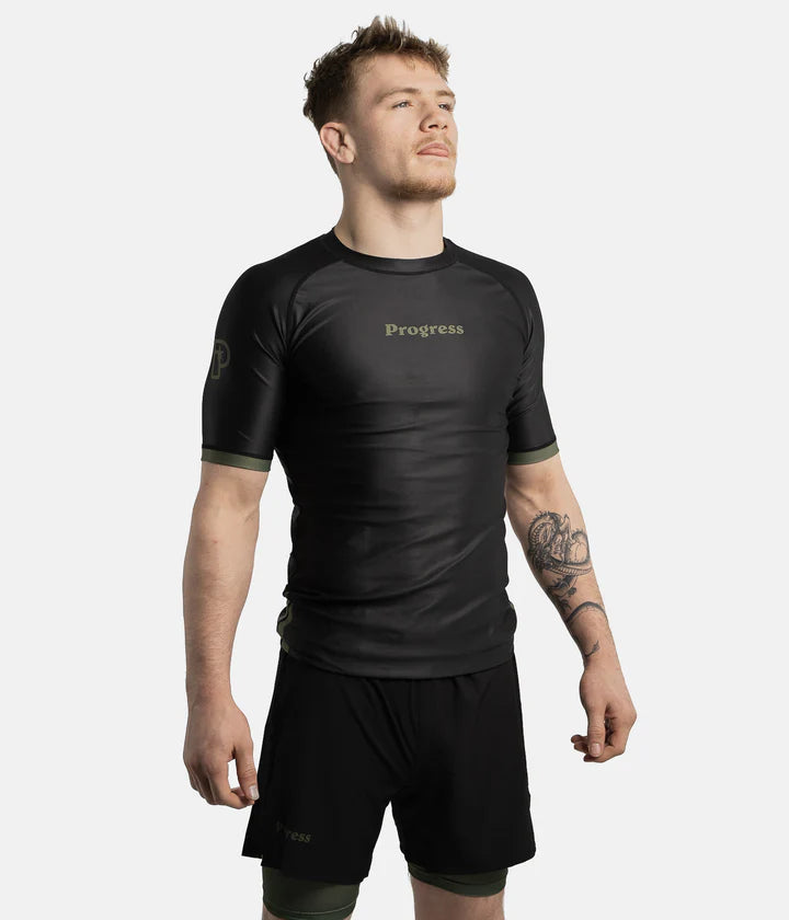 Rashguard Progress Academy+ - Noir
