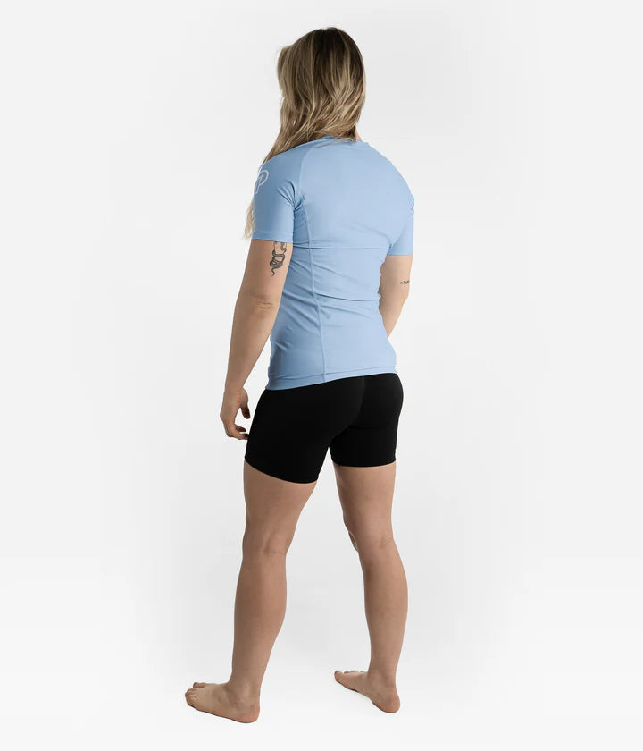 Rashguard Femme Progress Academy+ - Bleu Ciel