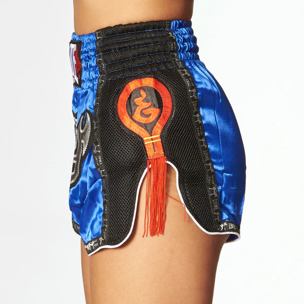 Leone Bangkok Thai Shorts - Blau - FIGHTWEAR