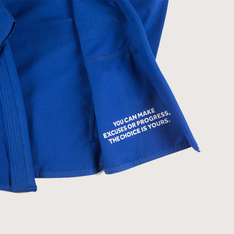 Progress JiuJitsu The Academy Gi - Blau (mit GRATIS Weissgürtel) - FIGHTWEAR