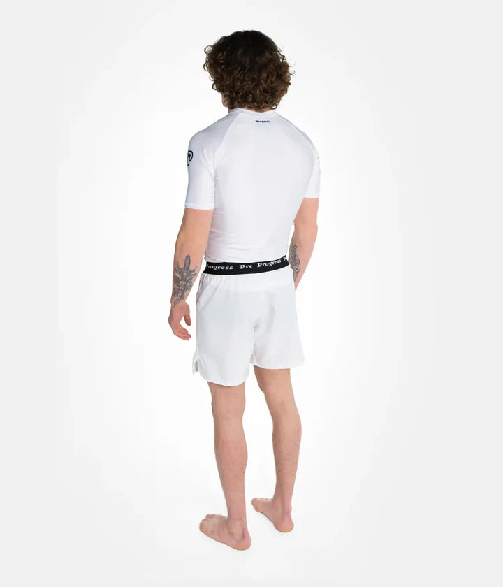 Rashguard Progress Academy - Blanc