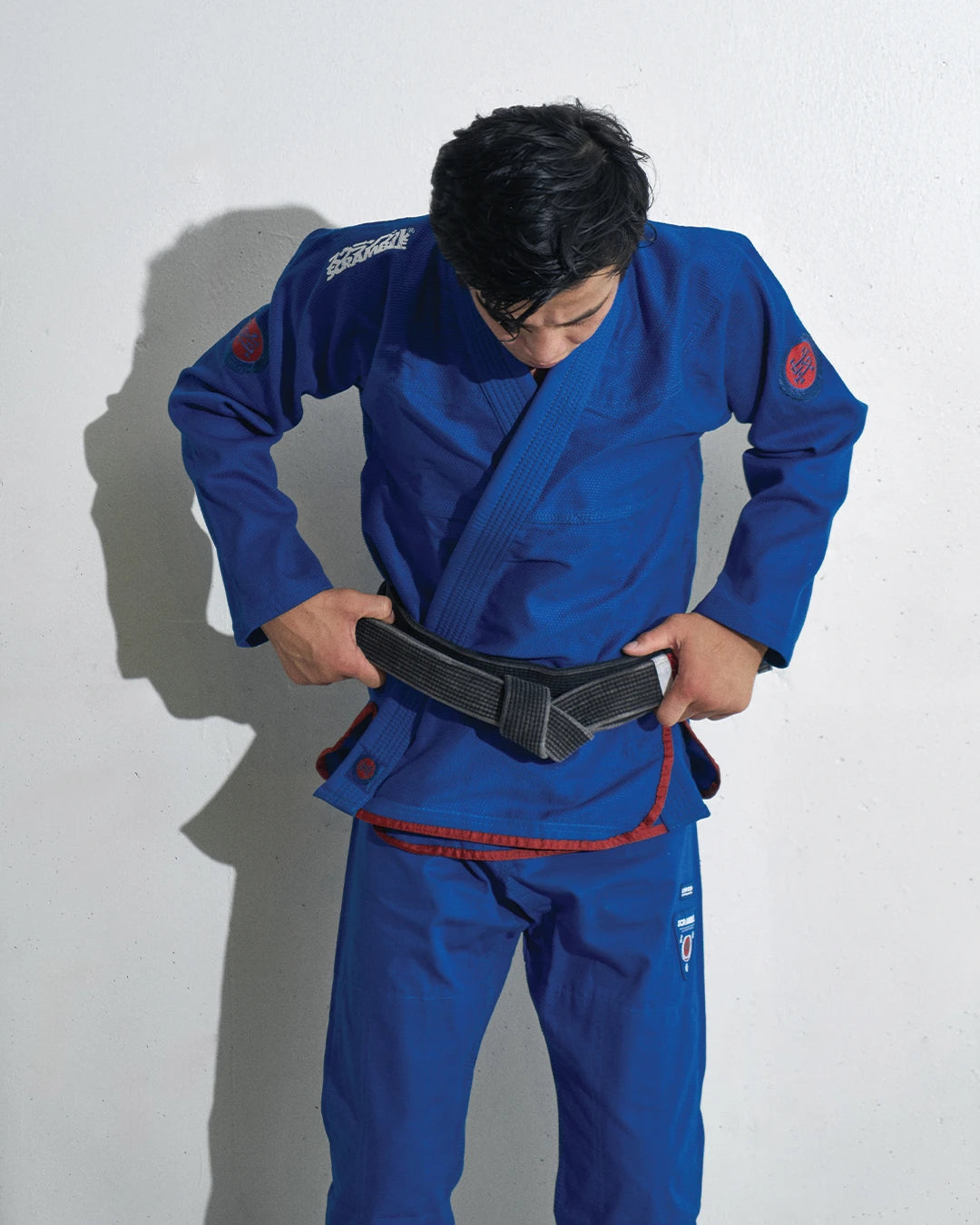 Scramble BJJ Gi Athlete Comp - Blau