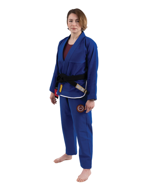 Scramble BJJ Gi Athlite V6 Female Cut - Blau