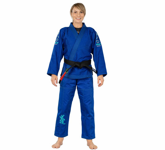 Blossom Womens Jiu Jitsu Gi - Blau