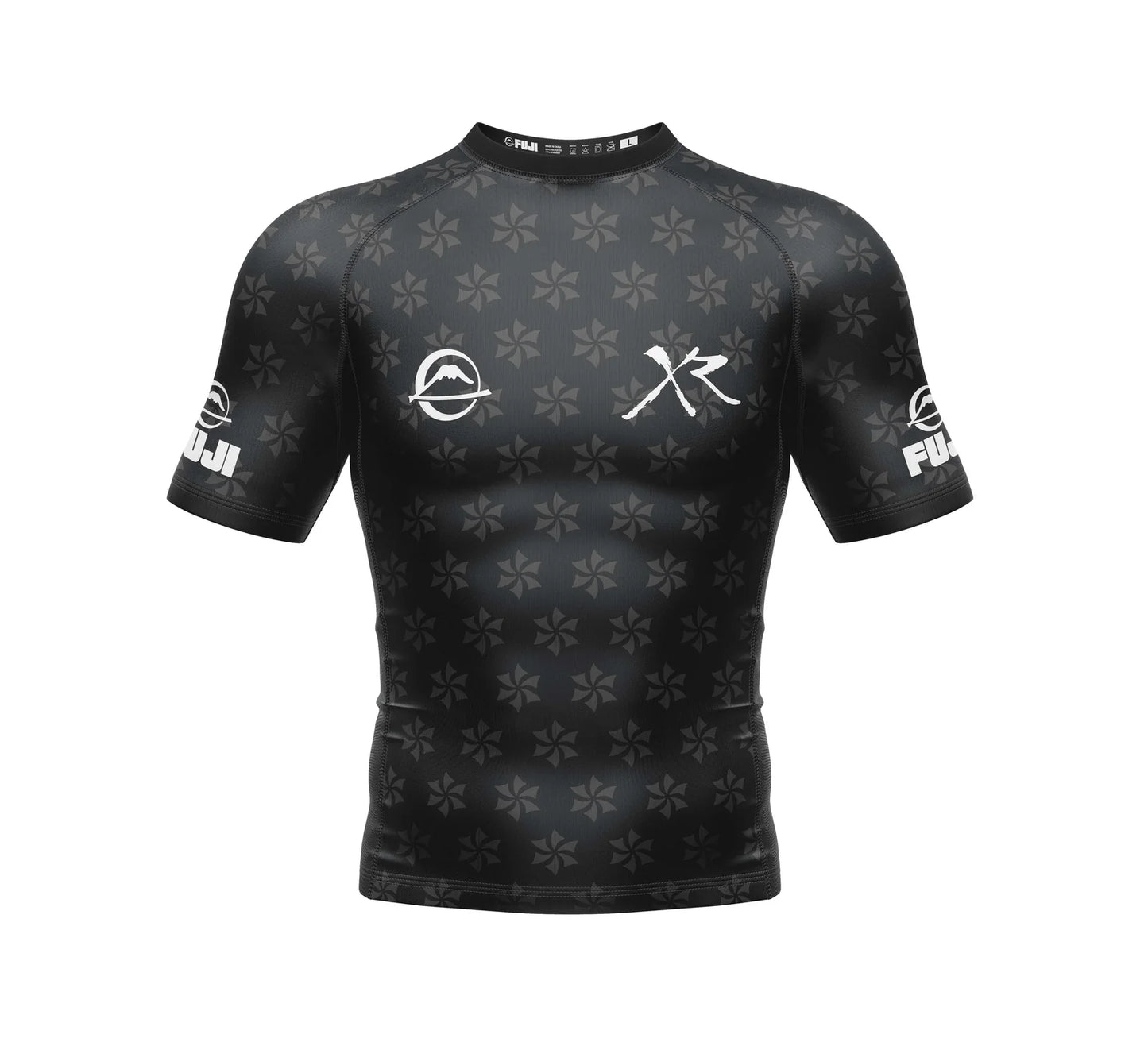 Rashguard à manches courtes FUJI Xande Comp - Noir