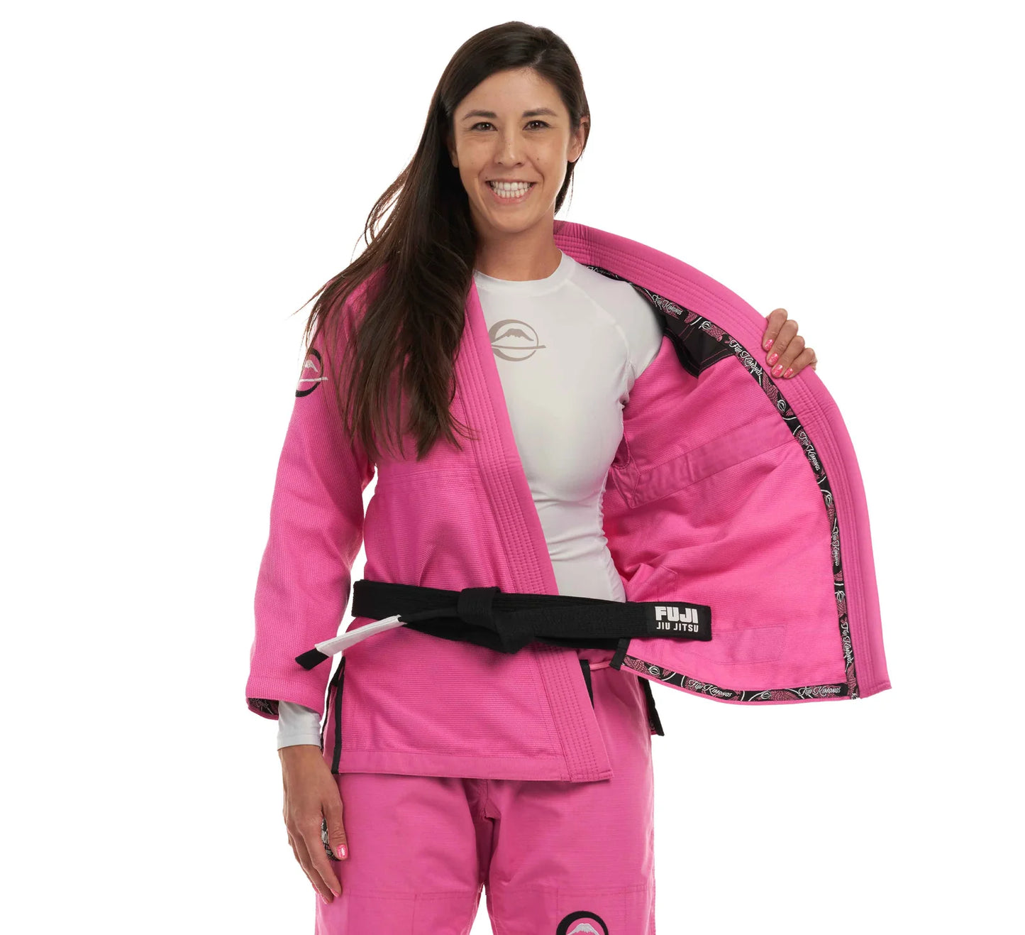 FUJI Suparaito Womens BJJ Gi Crane Edition - Pink