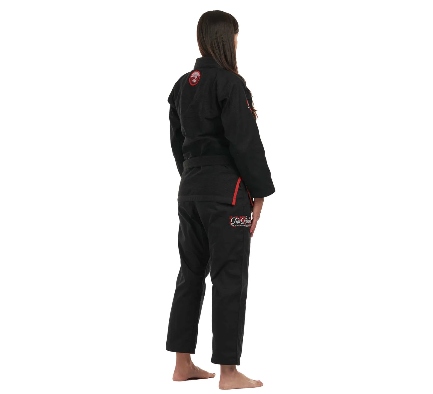 FUJI Suparaito Womens BJJ Gi Crane Edition - Schwarz