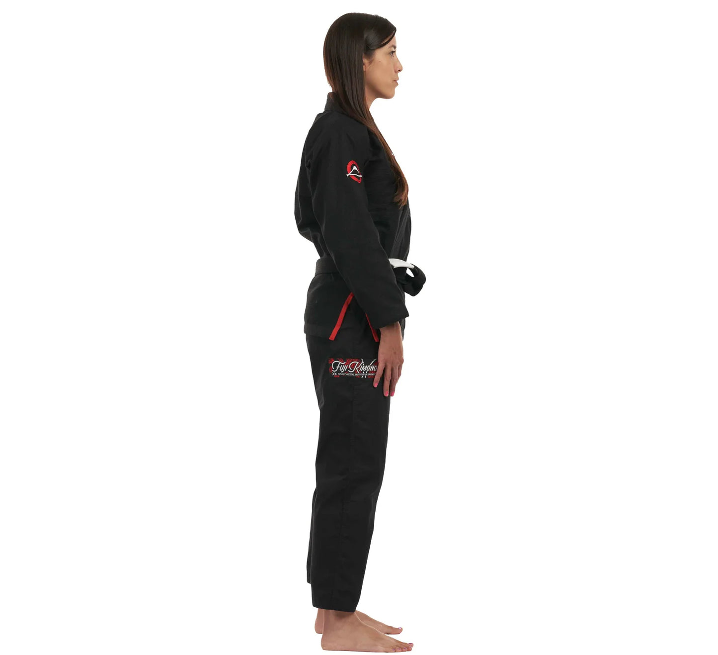 FUJI Suparaito Womens BJJ Gi Crane Edition - Schwarz