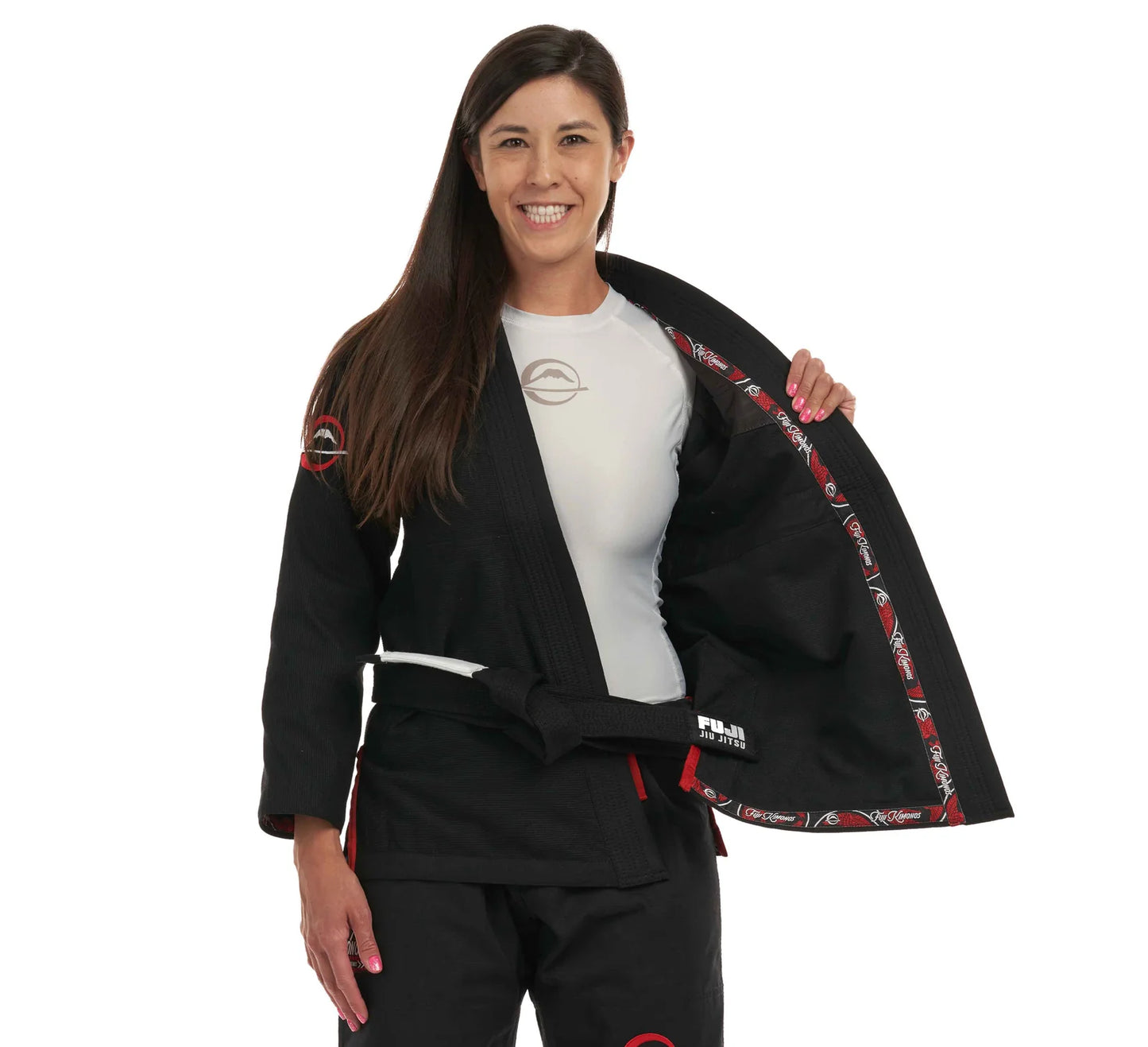 FUJI Suparaito Womens BJJ Gi Crane Edition - Schwarz
