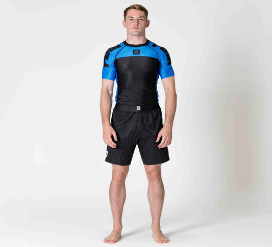 FUJI Competition Ranked Rashguard - Blau
