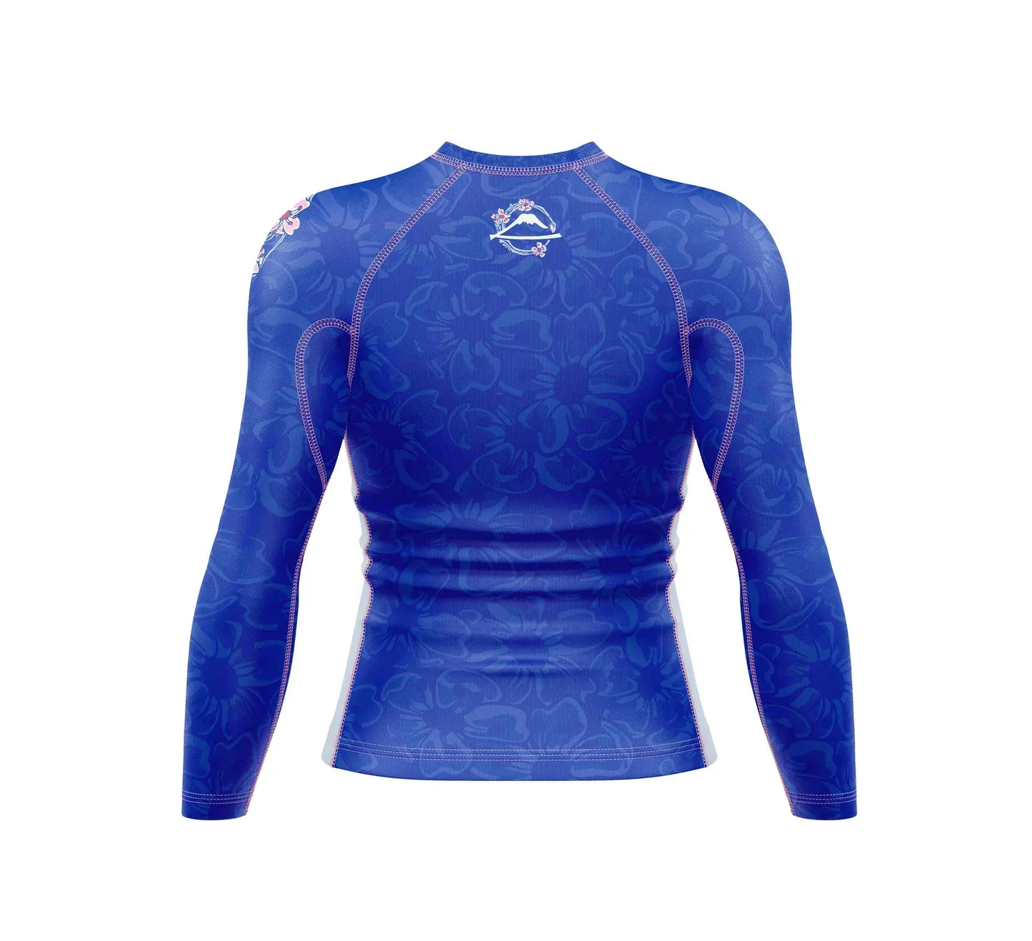 FUJI Womens Blossom Rashguard - Blau/Rosa