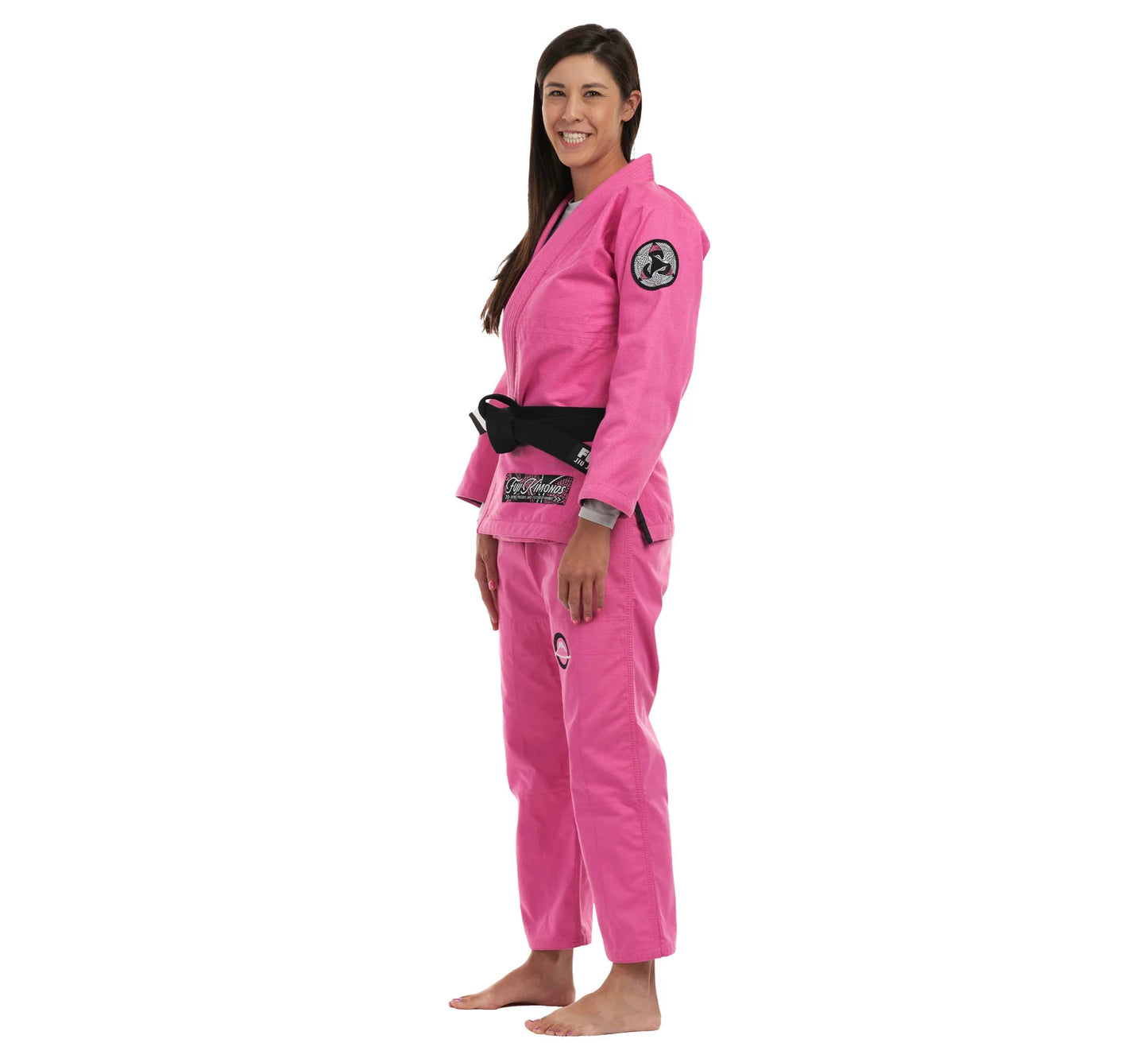 FUJI Suparaito Womens BJJ Gi Crane Edition - Pink