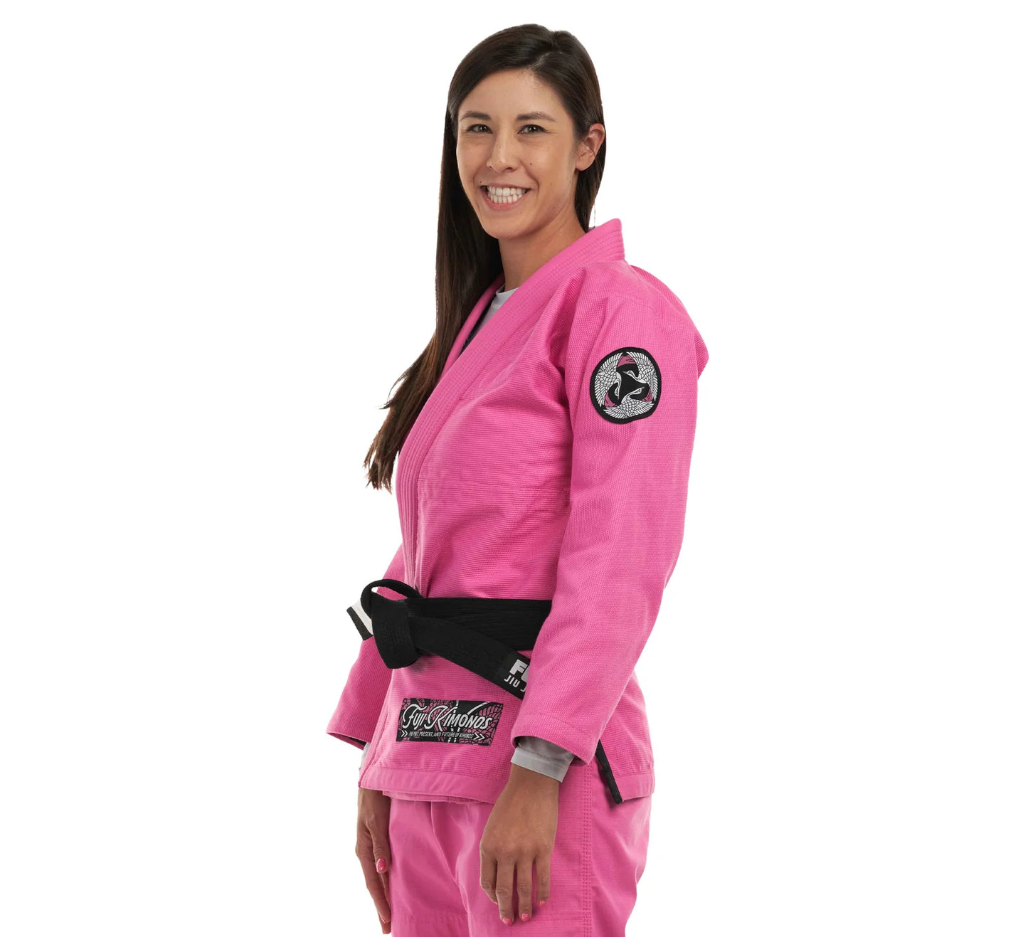 FUJI Suparaito Womens BJJ Gi Crane Edition - Pink