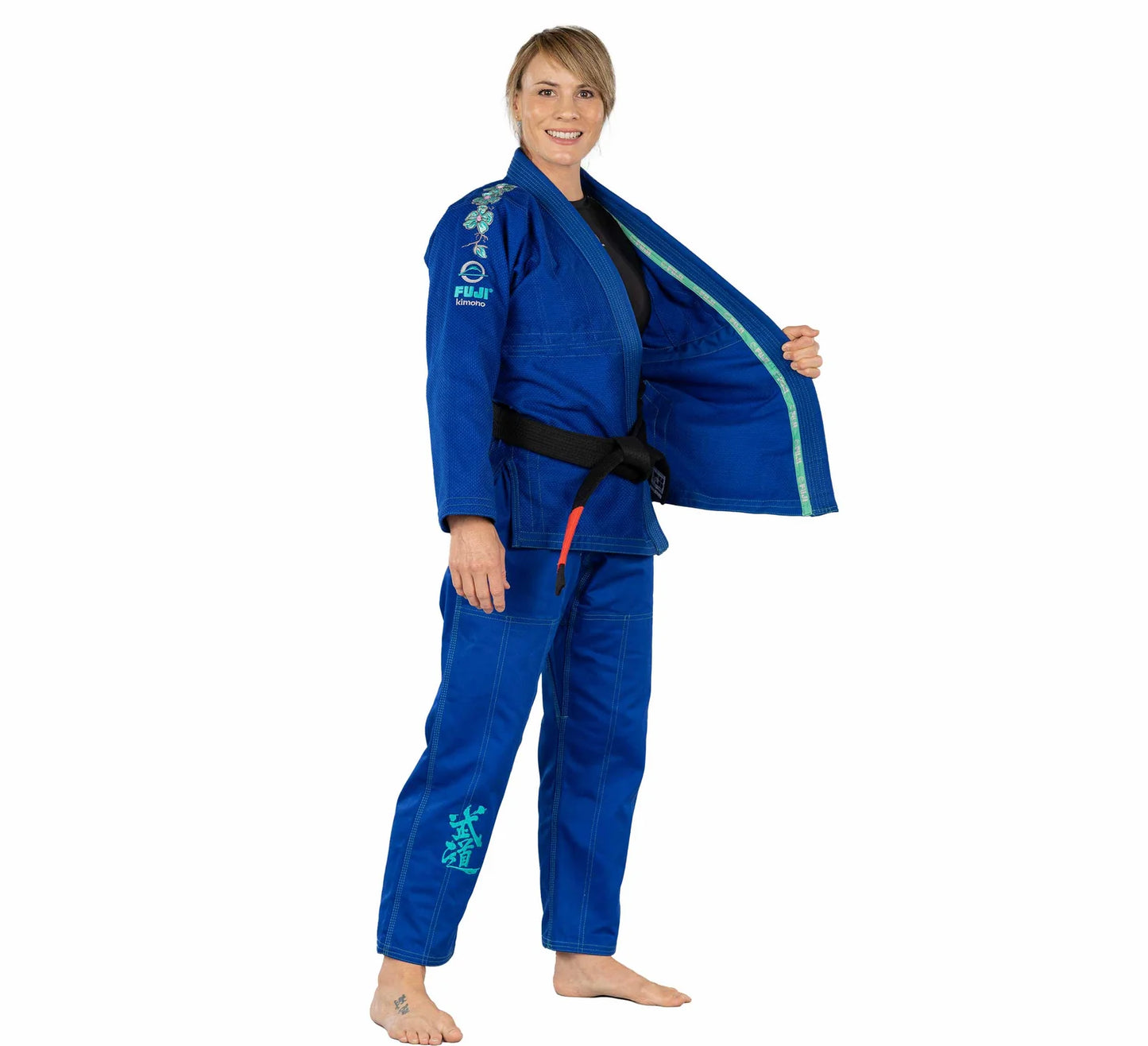 Blossom Womens Jiu Jitsu Gi - Blau