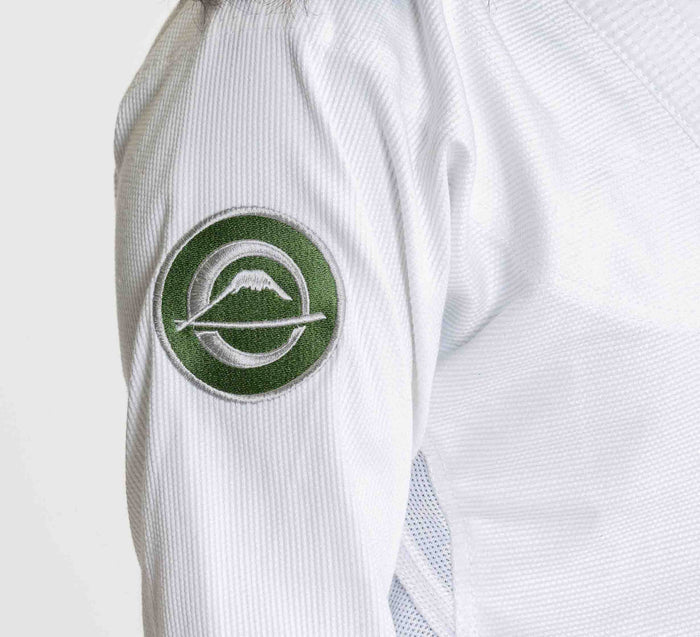 Gi BJJ Flow-Tech da donna FUJI - Bianco