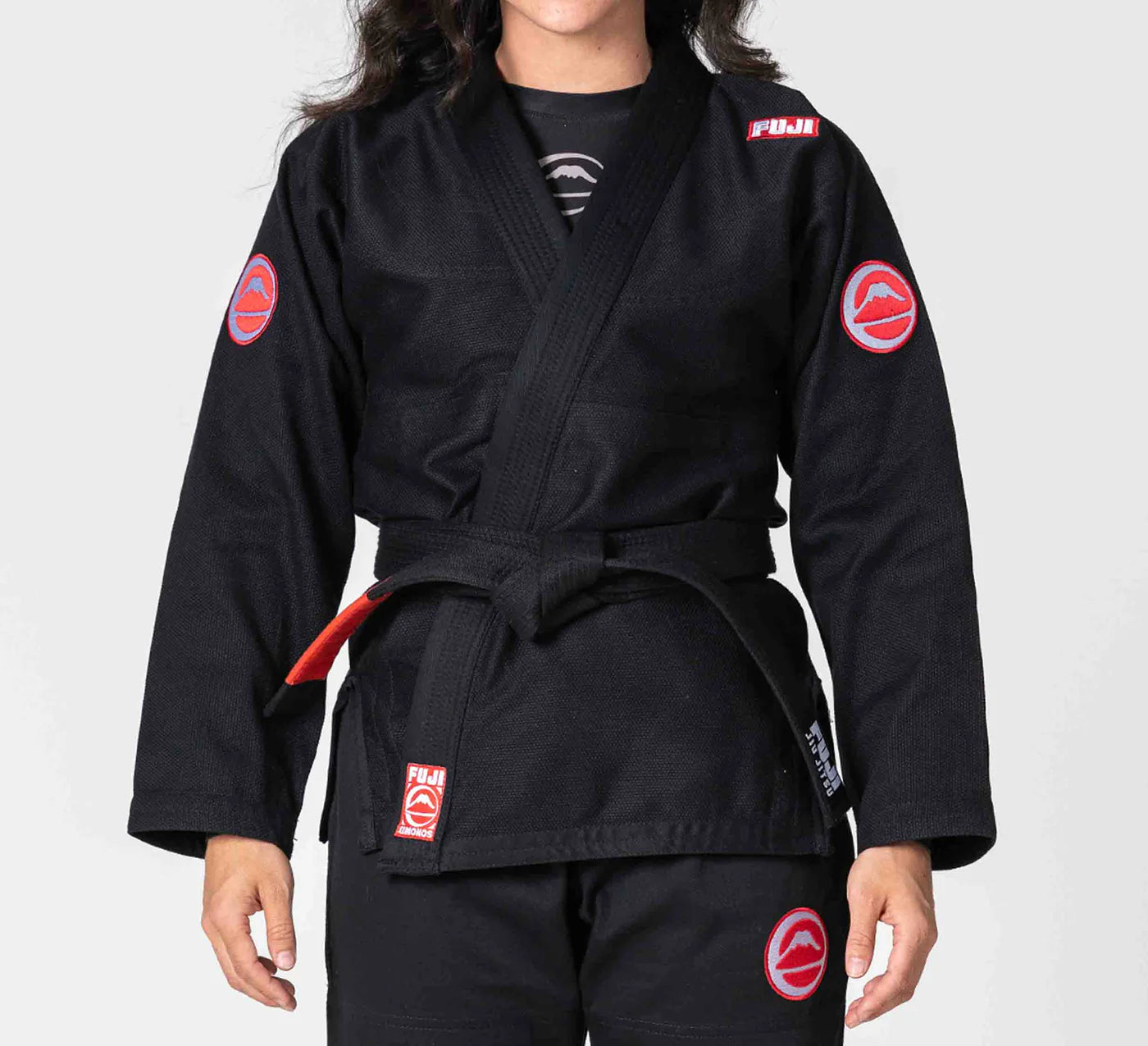 FUJI Womens Competition BJJ Gi - Schwarz