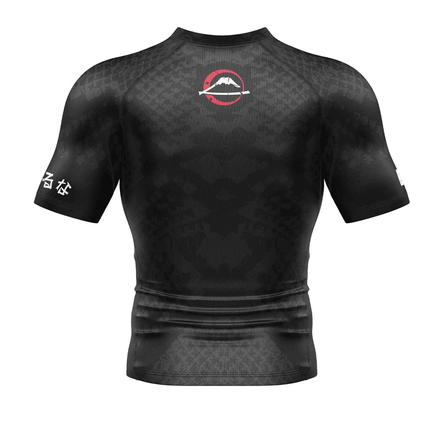 Rashguard à manches courtes FUJI Oni vs. Anaconda - Noir