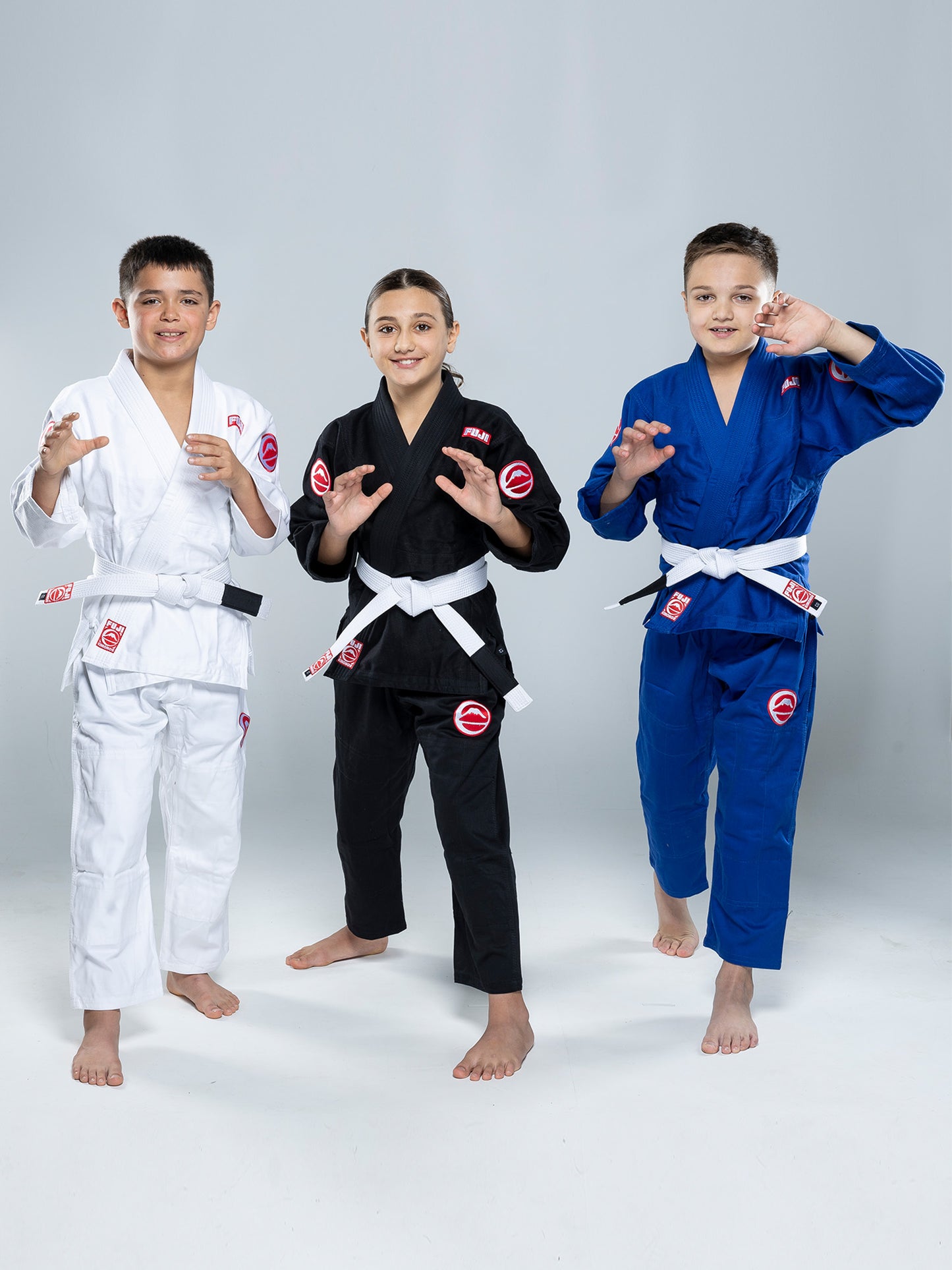 FUJI Kids Competition BJJ Gi - Weiss