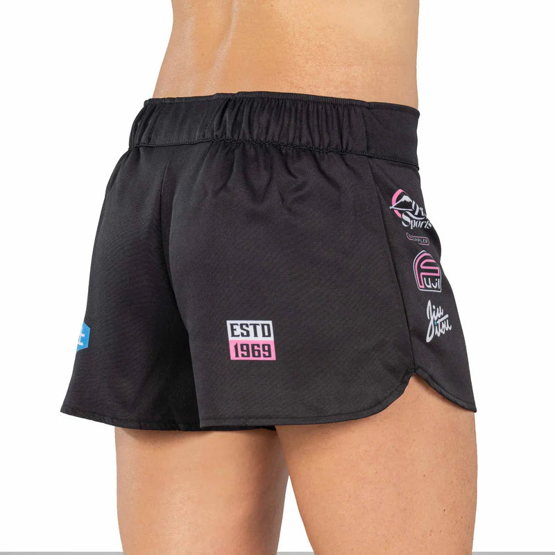 Short de combat de Grappling Femme FUJI XTR Extreme - Rose