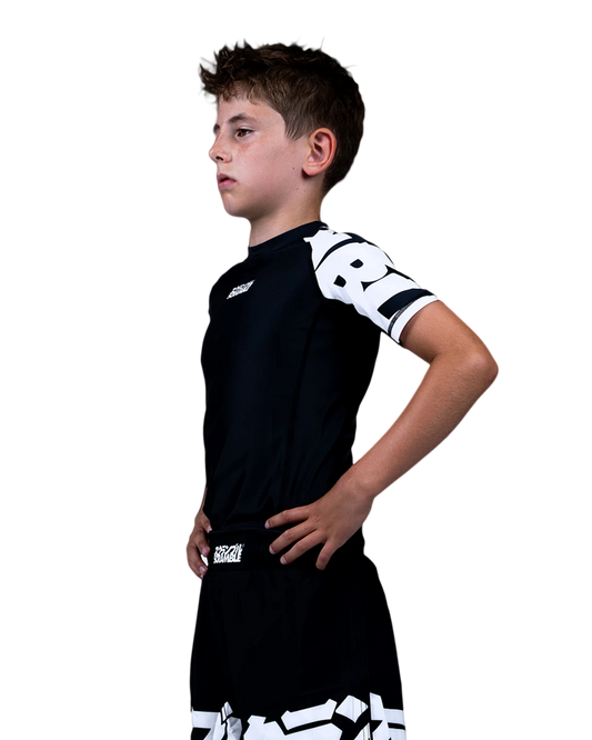 Scramble Baka Rashguard Kids - Schwarz
