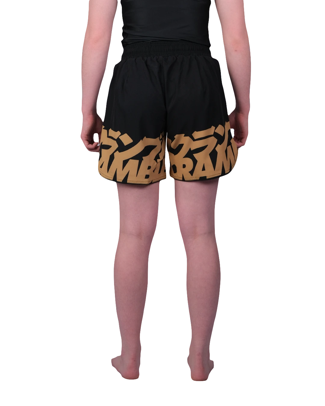 Short Scramble Baka pour enfant – Noir/Or