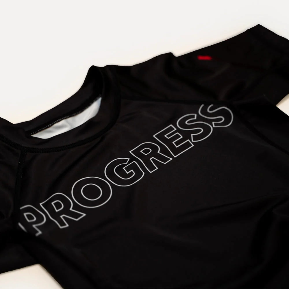 Progress Kids Panther Rashguard - Schwarz