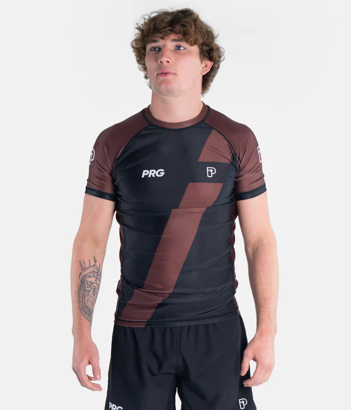 Rashguard Progress Vasco Classé - Marron