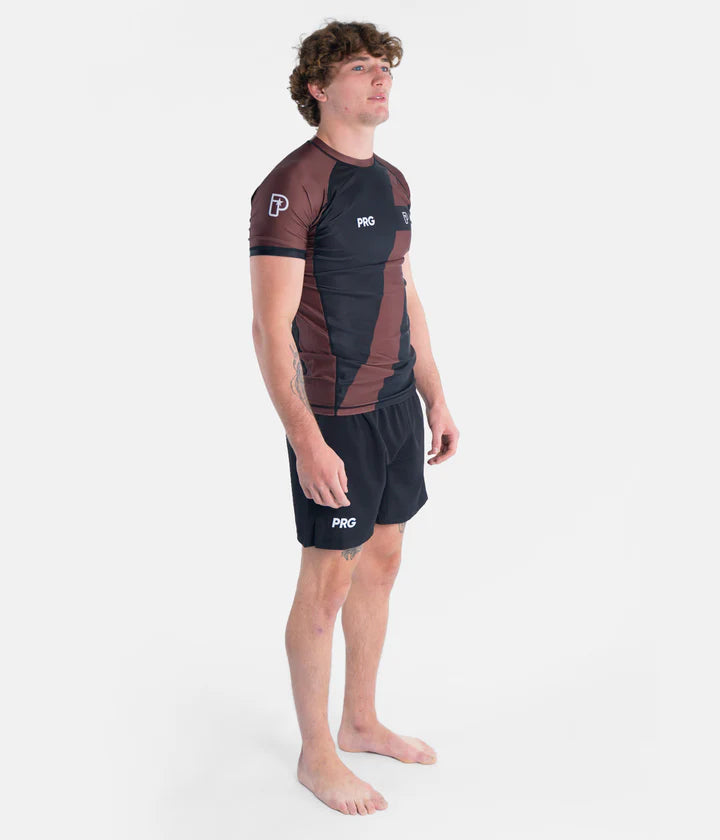 Rashguard Progress Vasco Classé - Marron