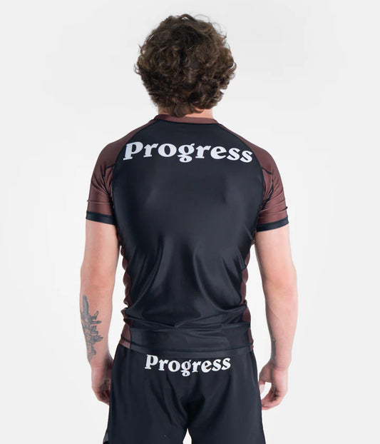 Rashguard Progress Vasco Classé - Marron